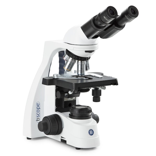 BScope 40X-2500X Binocular Compound Microscope W/ 5MP USB 3 Digital Camera & Plan IOS Objectives